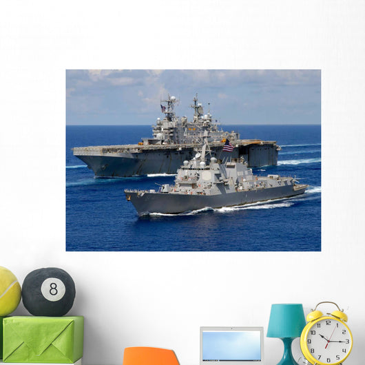 Amphibious Assault Ship Uss Wall Decal Design 3