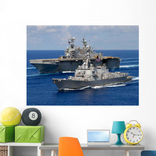 Amphibious Assault Ship Uss Wall Decal Design 3