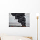 Gathered Concentrated Oil Burns Wall Decal