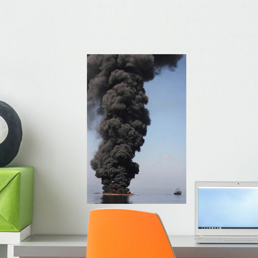 Dark Clouds Smoke and Wall Decal Design 1