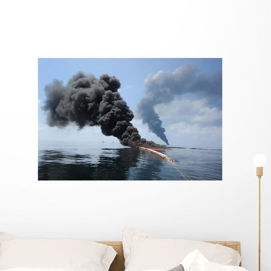 Dark Clouds Smoke and Wall Decal Design 2