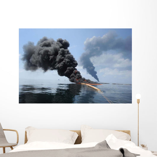 Dark Clouds Smoke and Wall Decal Design 2