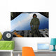 Airman Observes Waters Gulf Wall Decal