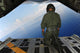 Airman Observes Waters Gulf Wall Decal