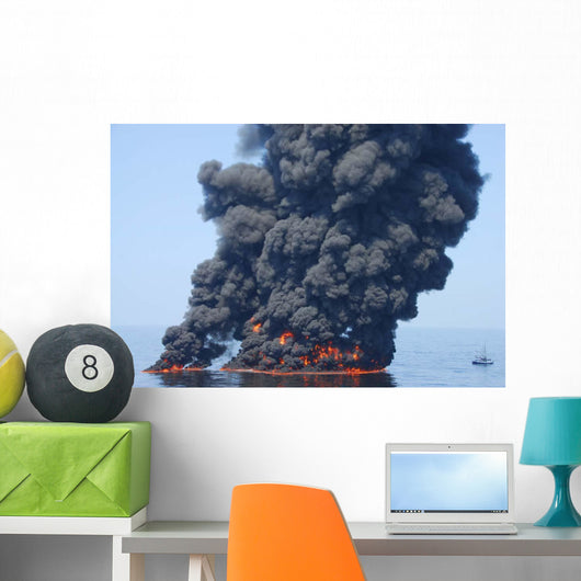 Dark Clouds Smoke and Wall Decal Design 3
