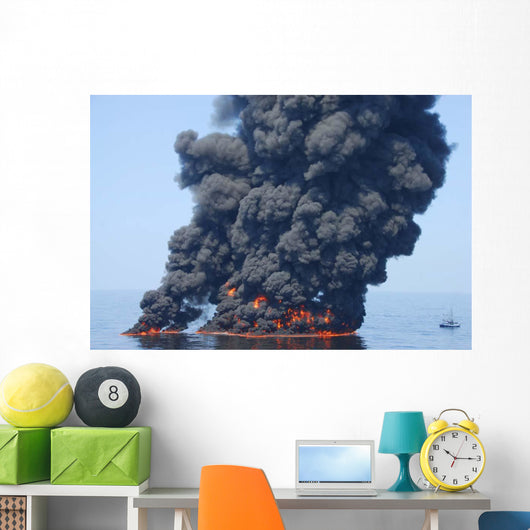 Dark Clouds Smoke and Wall Decal Design 3