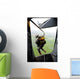 Paratrooper Executes Airborne Jump Wall Decal