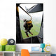 Paratrooper Executes Airborne Jump Wall Decal