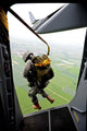 Paratrooper Executes Airborne Jump Wall Decal