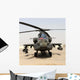 Front Ah-64d Apache Longbow Wall Decal