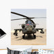 Front Ah-64d Apache Longbow Wall Decal