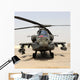 Front Ah-64d Apache Longbow Wall Decal