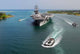 Aircraft Carrier Uss Ronald Wall Decal Design 1