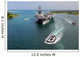 Aircraft Carrier Uss Ronald Wall Decal Design 1