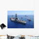 Flaring Operations Conducted Drillship Wall Decal