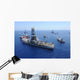 Flaring Operations Conducted Drillship Wall Decal