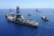 Flaring Operations Conducted Drillship Wall Decal