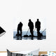 Sailors Sweep out Hangar Wall Decal