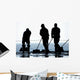 Sailors Sweep out Hangar Wall Decal