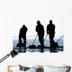 Sailors Sweep out Hangar Wall Decal