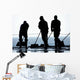 Sailors Sweep out Hangar Wall Decal