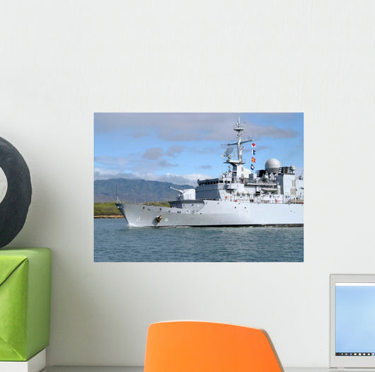 French Navy Frigate Fs Wall Decal