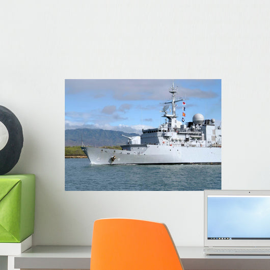 French Navy Frigate Fs Wall Decal