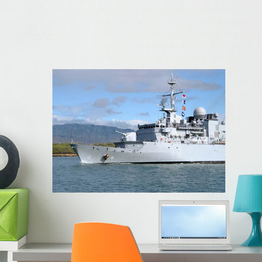 French Navy Frigate Fs Wall Decal