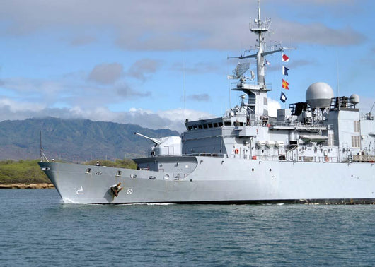French Navy Frigate Fs Wall Decal