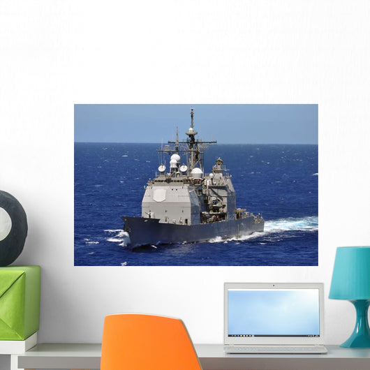 Guided-missile Cruiser Uss Chancellorsville Wall Decal