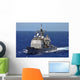 Guided-missile Cruiser Uss Chancellorsville Wall Decal