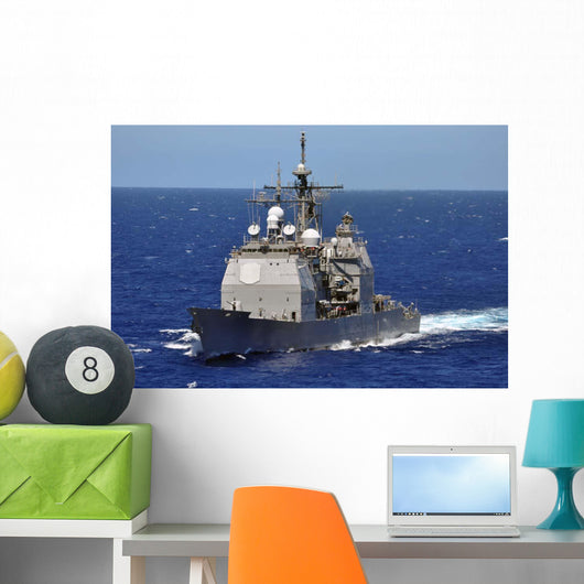 Guided-missile Cruiser Uss Chancellorsville Wall Decal