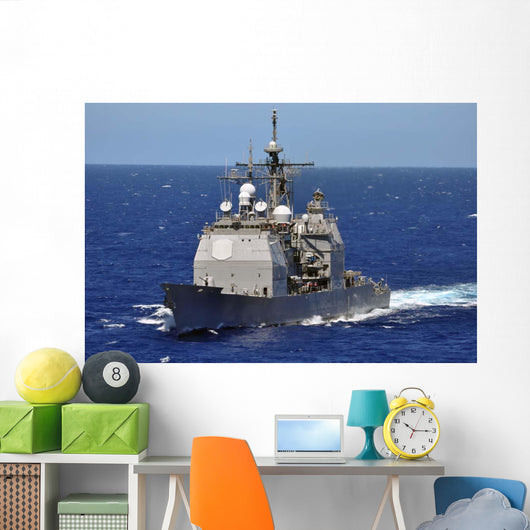Guided-missile Cruiser Uss Chancellorsville Wall Decal