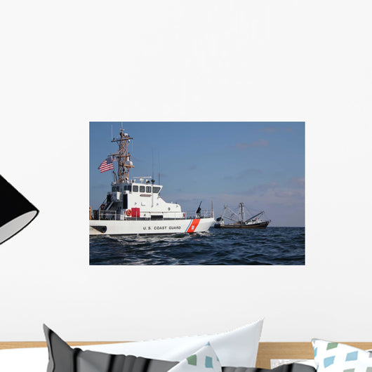 Us Coast Guard Cutter Wall Decal Design 4