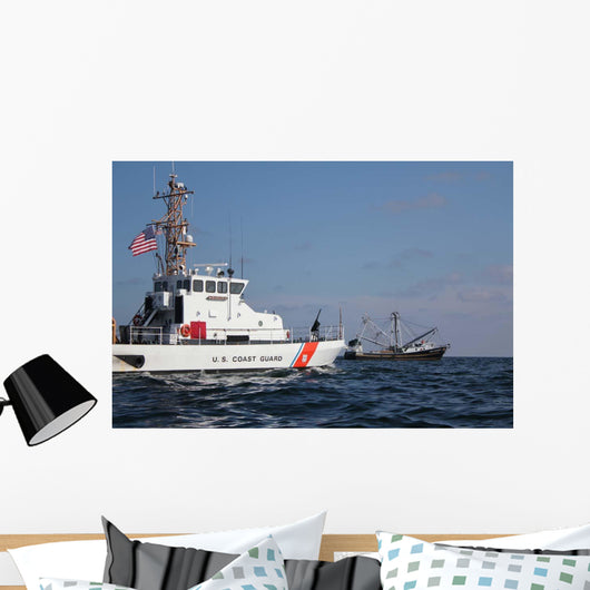 Us Coast Guard Cutter Wall Decal Design 4