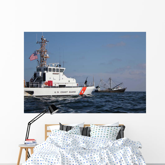 Us Coast Guard Cutter Wall Decal Design 4