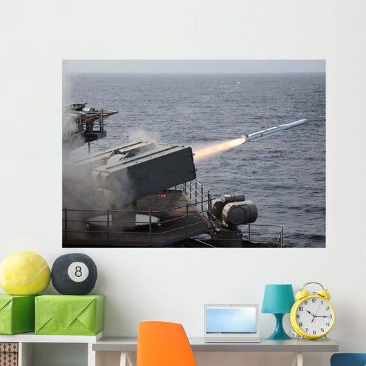 Rim-7 Sea Sparrow Surface Wall Decal