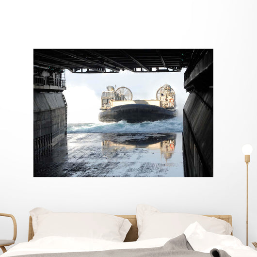 Landing Craft Air Cushion Wall Decal Design 6