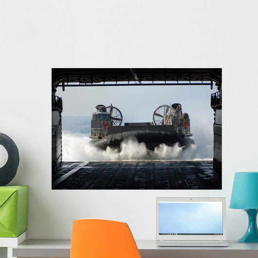 Landing Craft Air Cushion Wall Decal Design 7