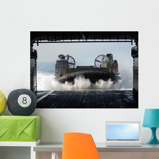 Landing Craft Air Cushion Wall Decal Design 7