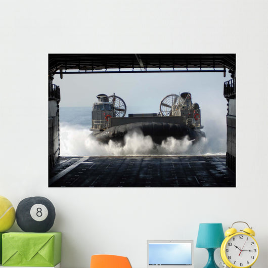 Landing Craft Air Cushion Wall Decal Design 7