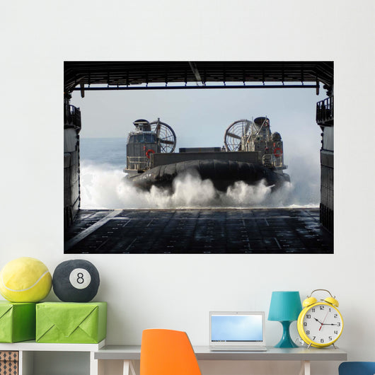 Landing Craft Air Cushion Wall Decal Design 7
