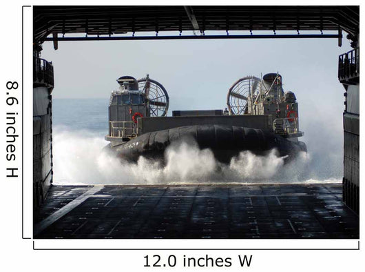 Landing Craft Air Cushion Wall Decal Design 7