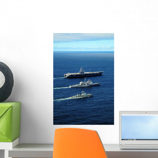 Us Navy Ships Perform Wall Decal