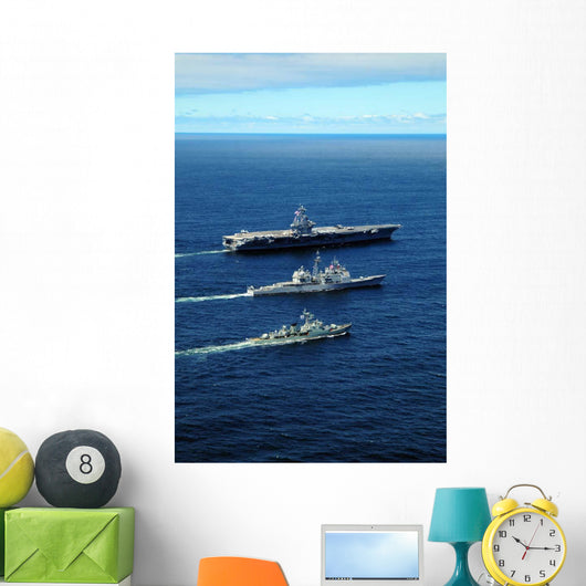Us Navy Ships Perform Wall Decal