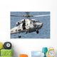 Hh-60h Sea Hawk Helicopter Wall Decal Design 2