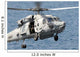 Hh-60h Sea Hawk Helicopter Wall Decal Design 2