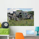 Soldiers Recover Victim Simulated Wall Decal