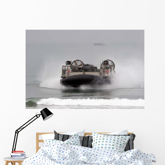 Landing Craft Air Cushion Wall Decal Design 8