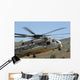 Ch-53 Super Stallion Helicopter Wall Decal Design 2